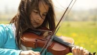 pic for Girl Playing Violin 